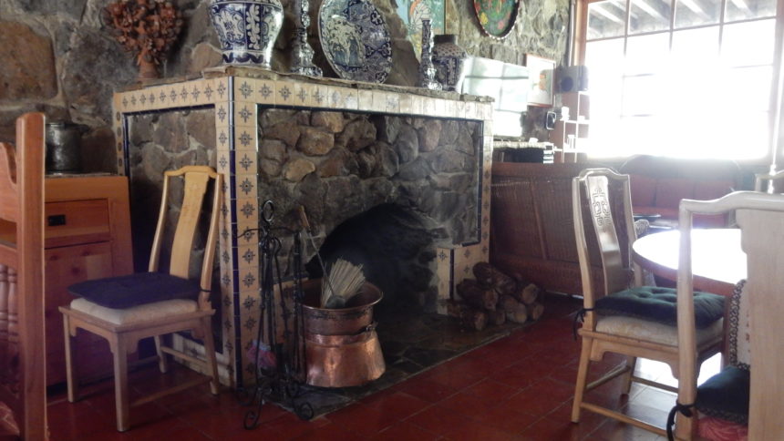 Chimenea en Rancho San Cayetano, Zitácuaro