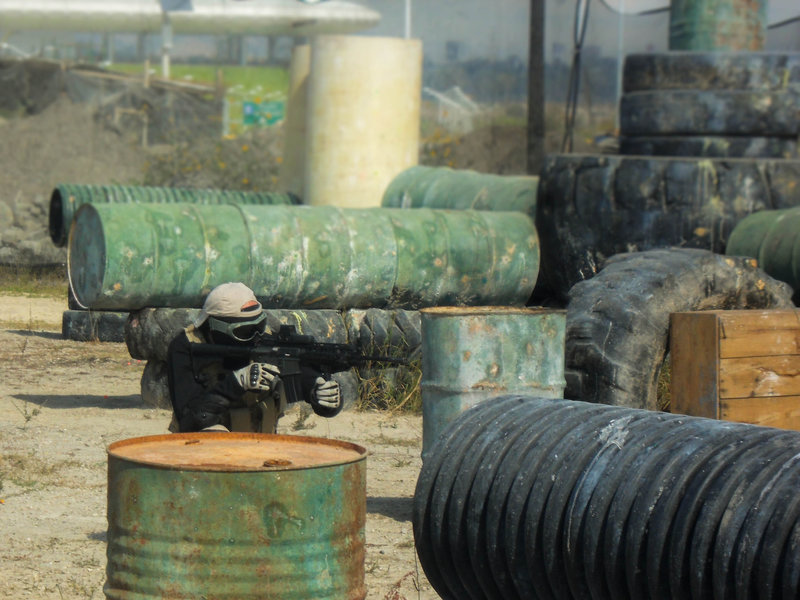 Airsofter regalando viajes al respawn