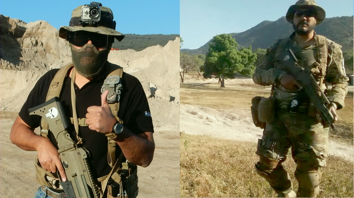 Equipo para jugar Airsoft